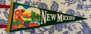 Vintage New Mexico Pennant 18"