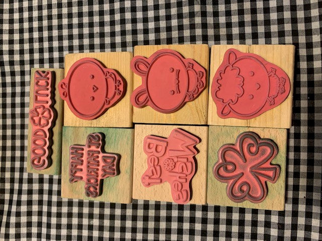 St Patrick rubber stamp set #22