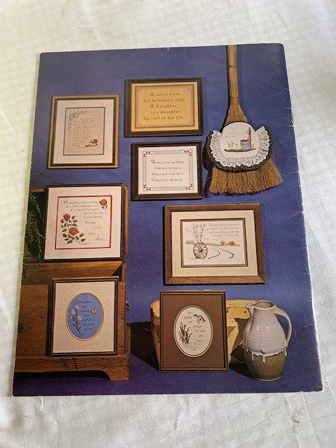 As I Was Saying counted cross stitch design book 3 by Linda Myers