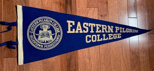 Vintage Eastern Pilgrim College Pennant