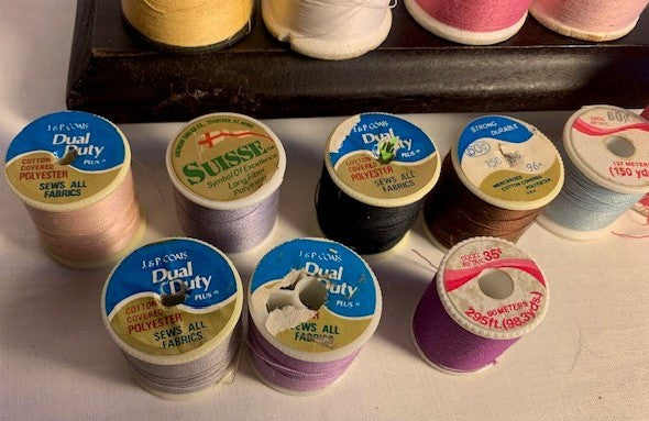 Sewing Thread spools set of 13 #11