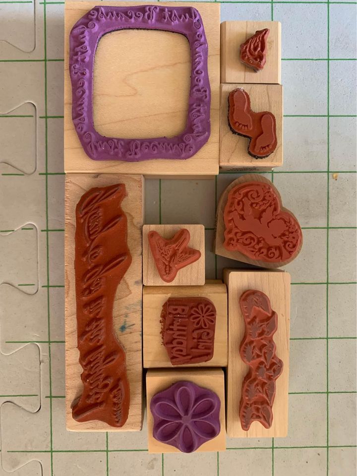 Just Because Rubber Stamp Set #22