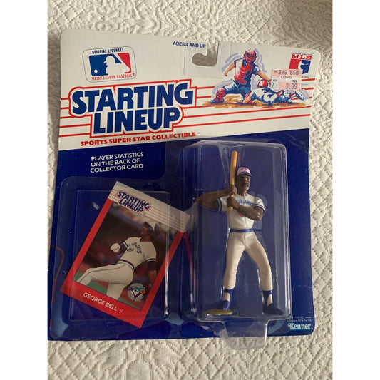 George Bell 1988 Baseball Starting Lineup - New