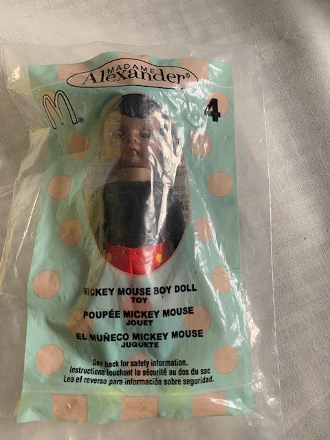 Madame Alexander Mickey Mouse Black Boy Doll - New