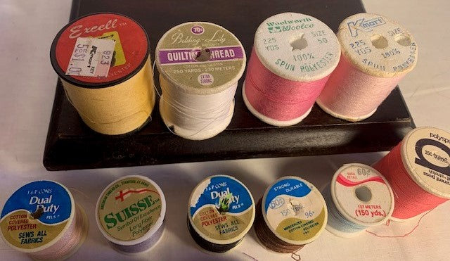 Sewing Thread spools set of 13 #11