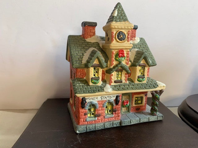 Cobblestone Corners Christmas Village set #2