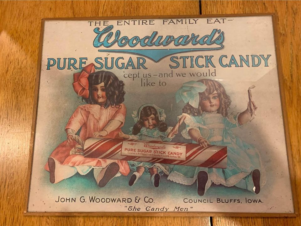 Woodward’s sugar stick picture