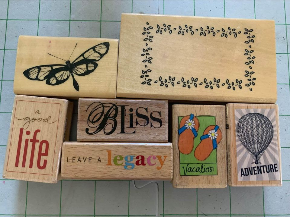 Adventure Rubber Stamp Set #33