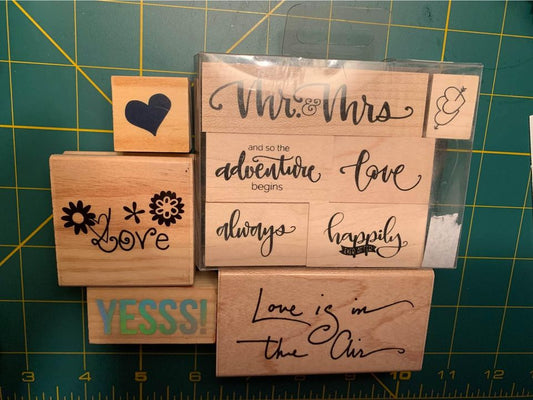 Yes Rubber Stamp Set #25