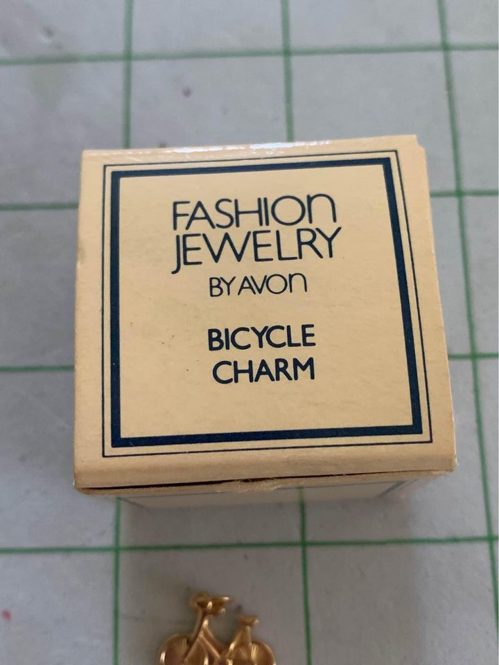 Avon Bicycle Charm with Box