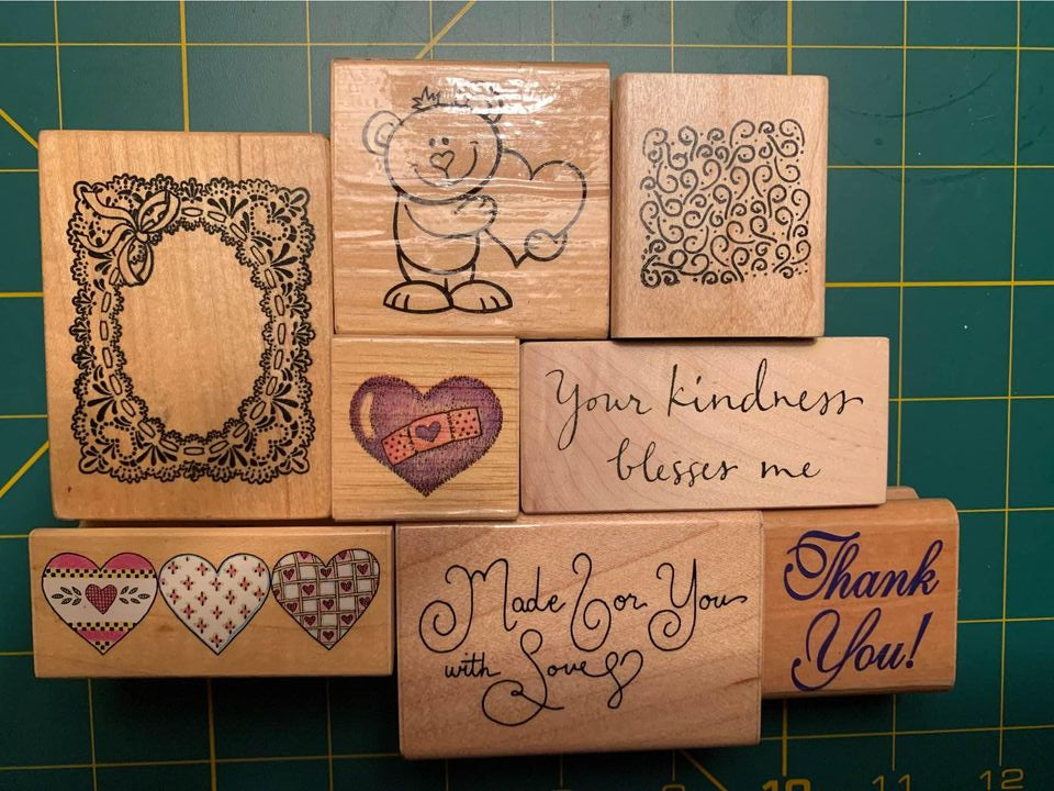 For You Rubber Stamp Set #25