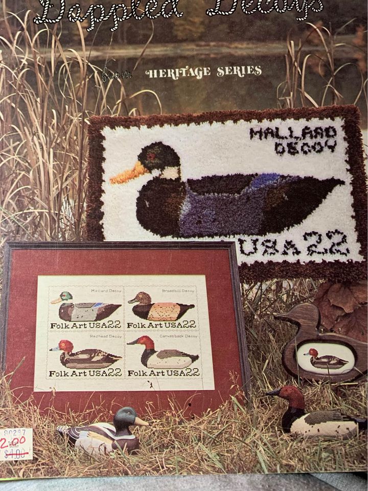 Dappled Decoy Cross Stitch Design Book