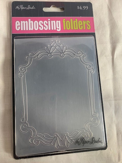 The Paper Store Whimsy Frame embossing folder - New