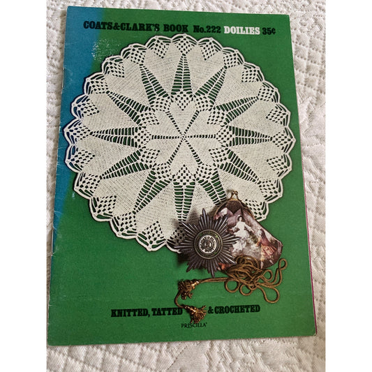 Coats & Clark's Crochet Doilies Book No 222