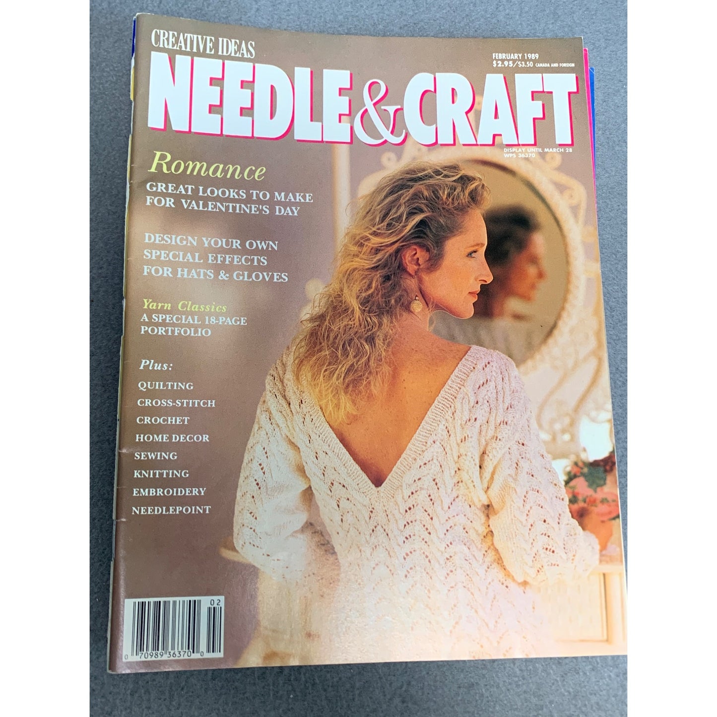 Vintage Needle & Craft Magazines Lot of 5 - 1989 - McCalls & Creative Ideas - DIY Projects & Patterns