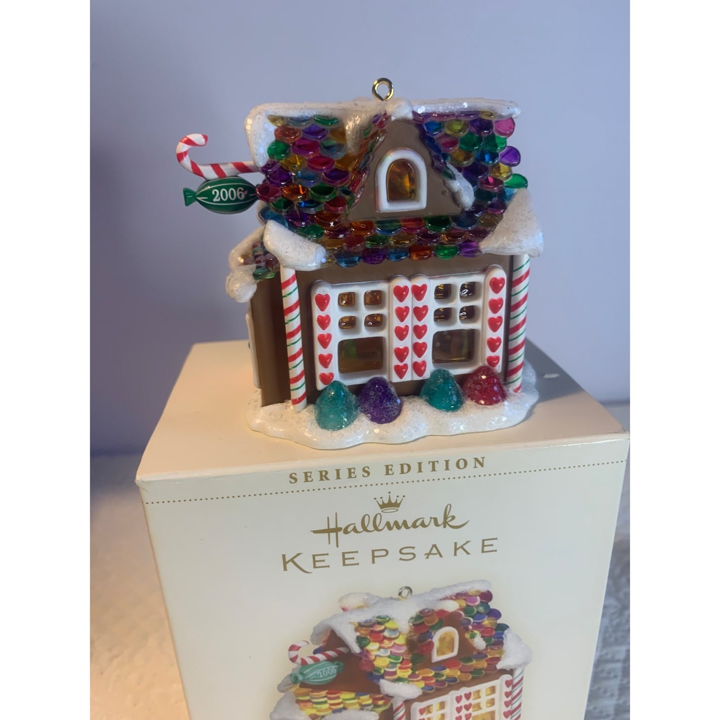 Hallmark Keepsake Sweet Shop ornament 2006 with box