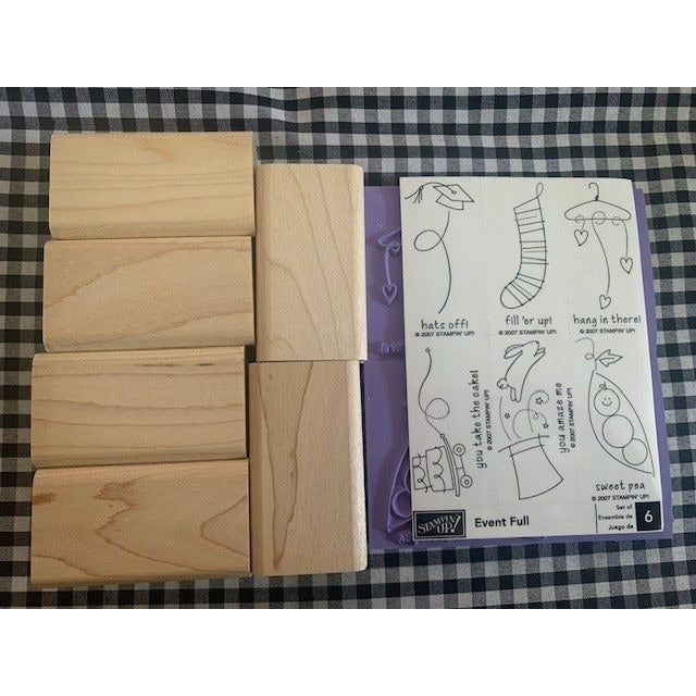 Stampin up Event Full rubber stamp set - New