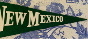 Vintage New Mexico Pennant 18"