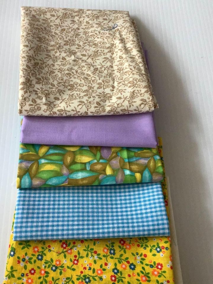 Quilt Cotton Fabric Fat Quarter Bundle Set #366