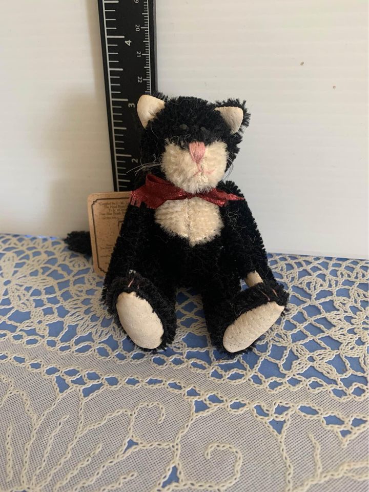 Boyds Mohair mini Armstrong Cattington Cat 4.5”