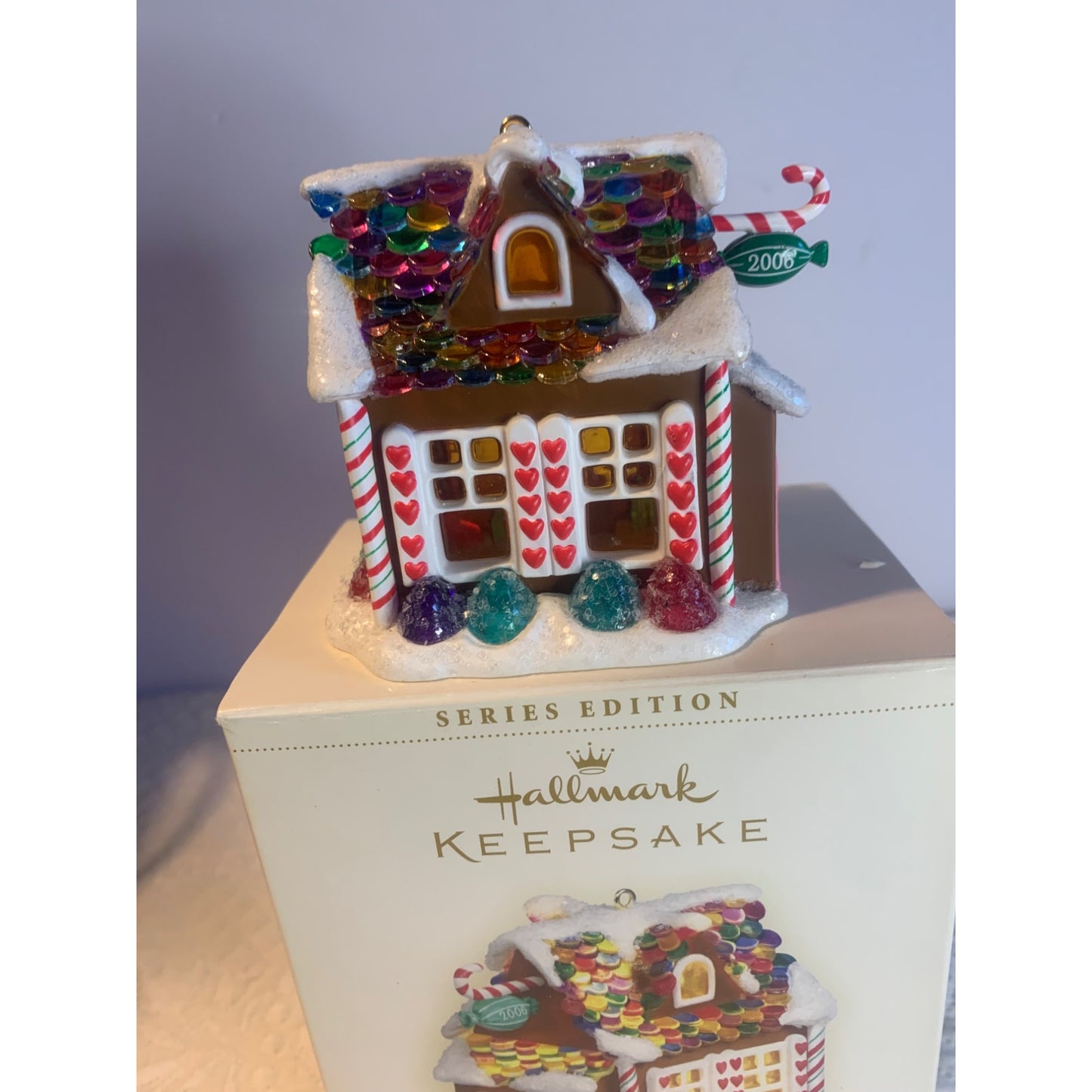 Hallmark Keepsake Sweet Shop ornament 2006 with box