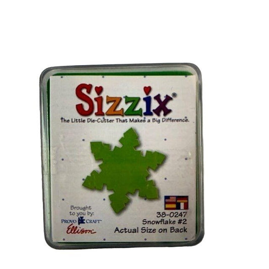 Sizzix Snowflake Small Scrapbooking Die