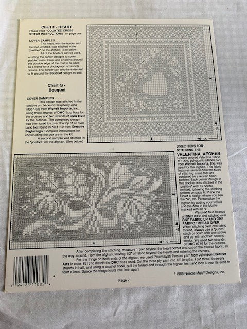 Negatively Speaking counted cross stitch design book by Needle Maid Designs