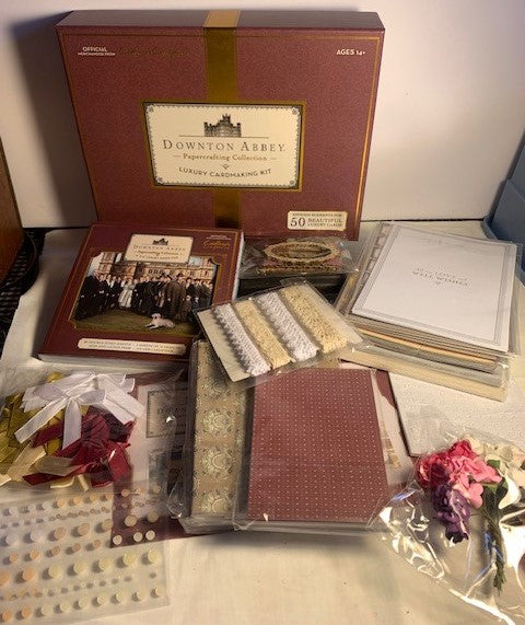 Crafters Companion Downtown Abbey Luxury Cardmaking Kit - New
