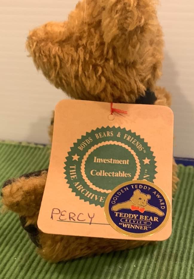 Boyds Percy Bear 6” tall