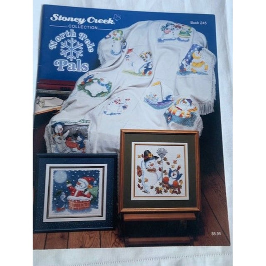 Stoney Creek North Pole Pals cross stitch design book