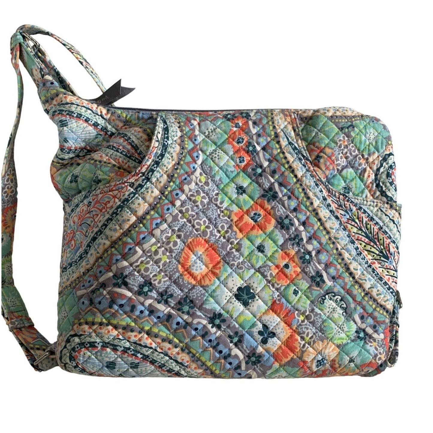 Vera Bradley Citrus Paisley Convertible Backpack Shoulder bag