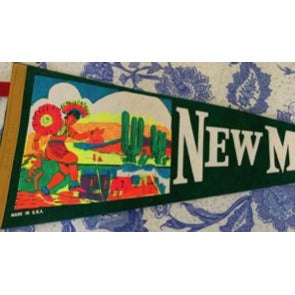 Vintage New Mexico Pennant 18"