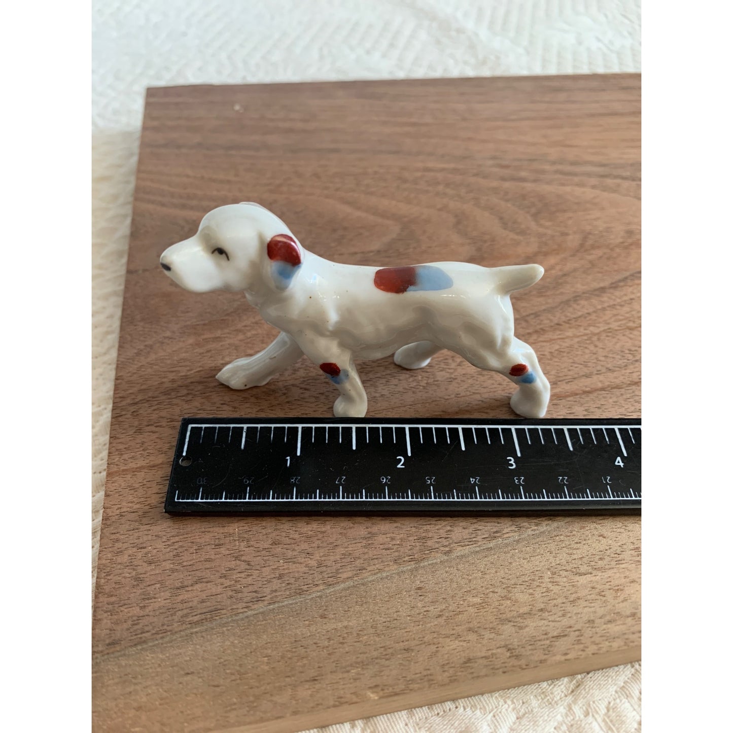 Vintage Dog Stamped Pico Japan figure 2.25 inch tall