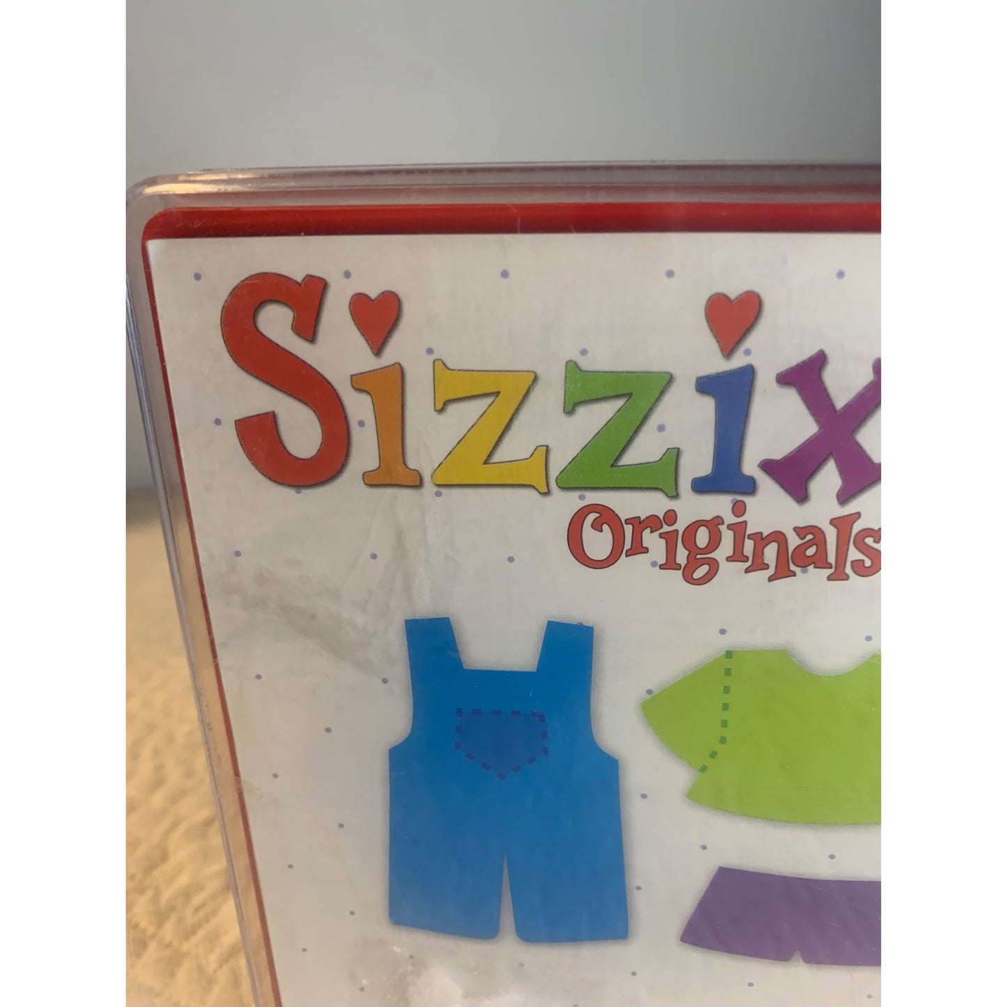 Sizzix Doll Overalls large die cut 38-0104