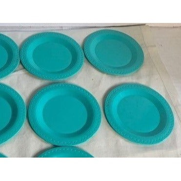 MT HK 1995 plastic pretend play toy kitchen dish plate