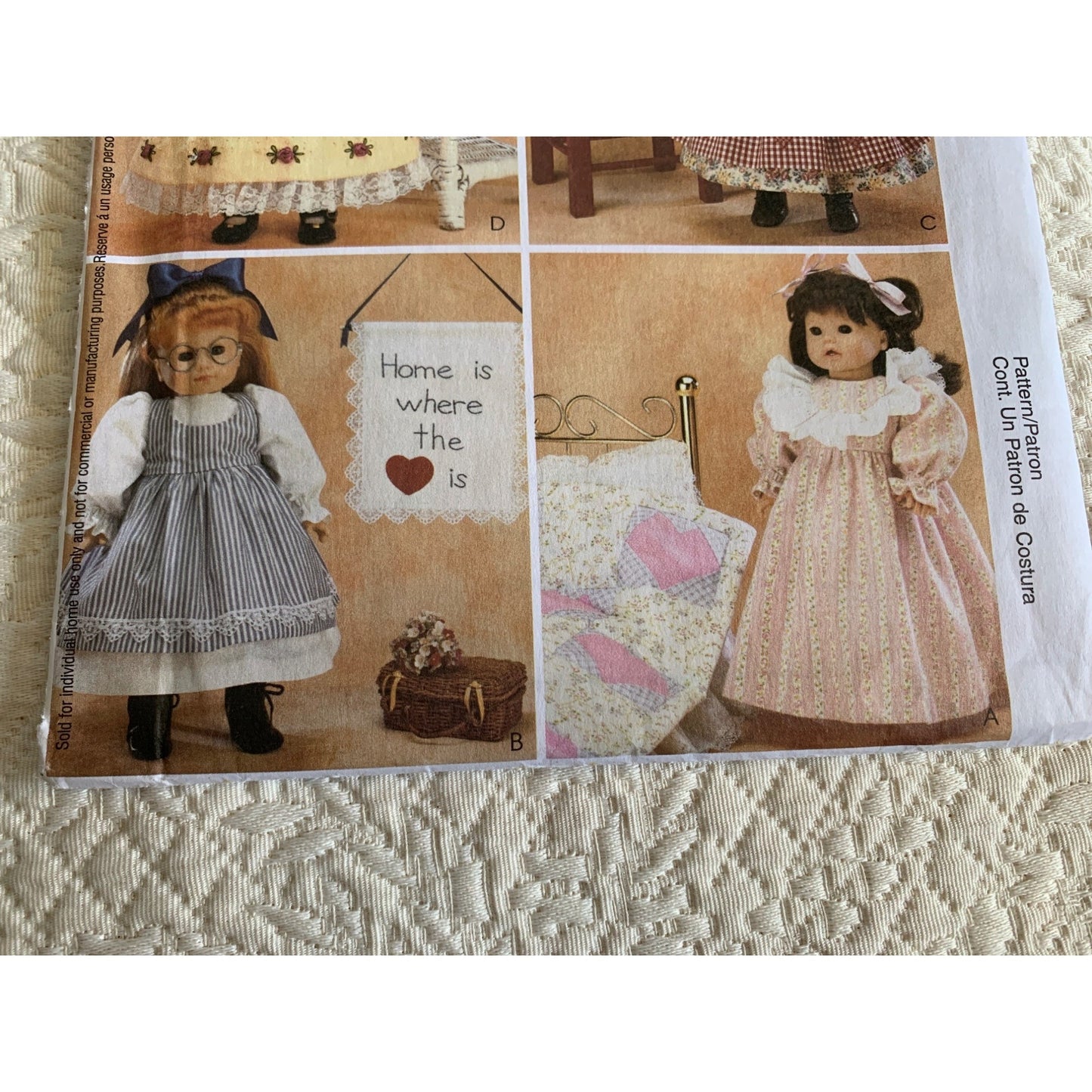 McCalls 18 inch doll clothes pattern 3275 - uncut