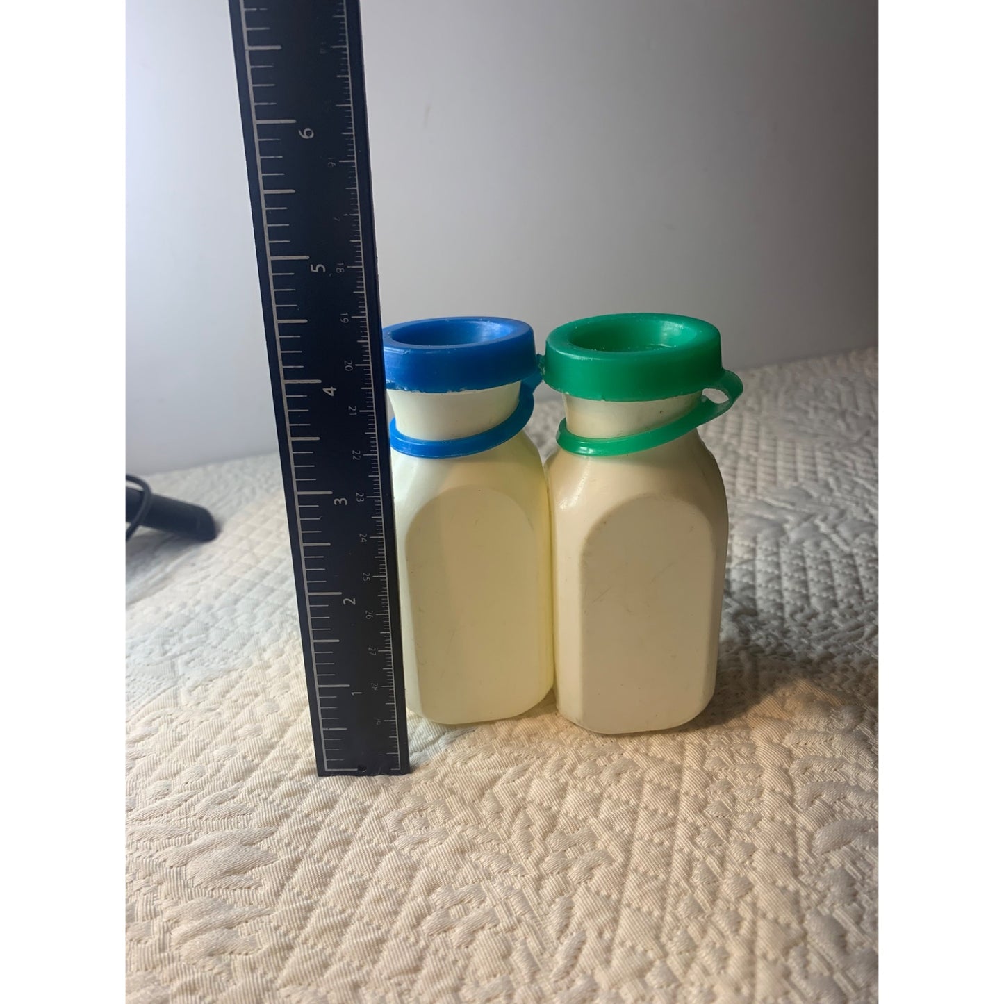 Vintage Fisher Price Milk Bottles Set of 3