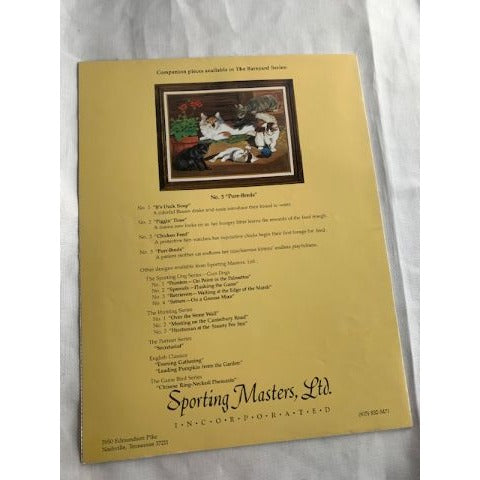 Sporting Masters No. 4 Lops of clover cross stitch leafet book