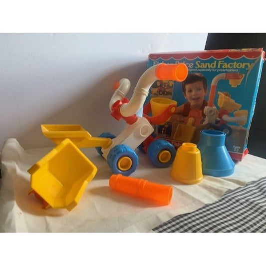 Vintage Fisher Price Sand Factory with box 1988