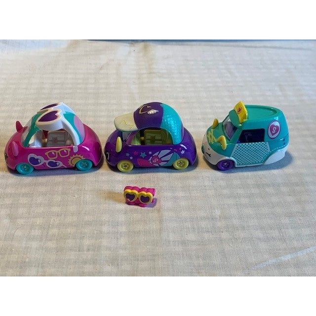 Shopkins Cuties Cars Speedy Style set of 3