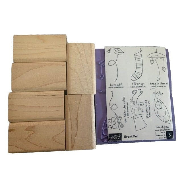 Stampin up Event Full rubber stamp set - New