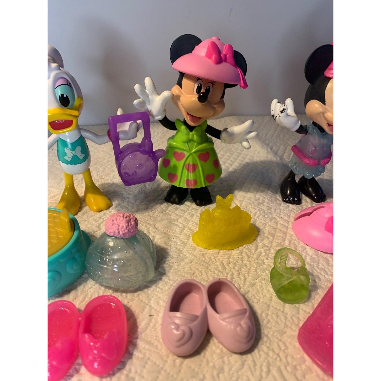 Disney Mattel Minnie Mouse & Daisy Bow-tique Snap N Pose set #4