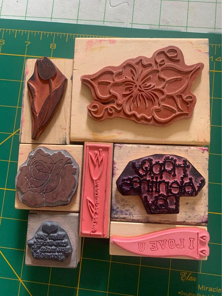 Valentine Rubber Stamp Set #26