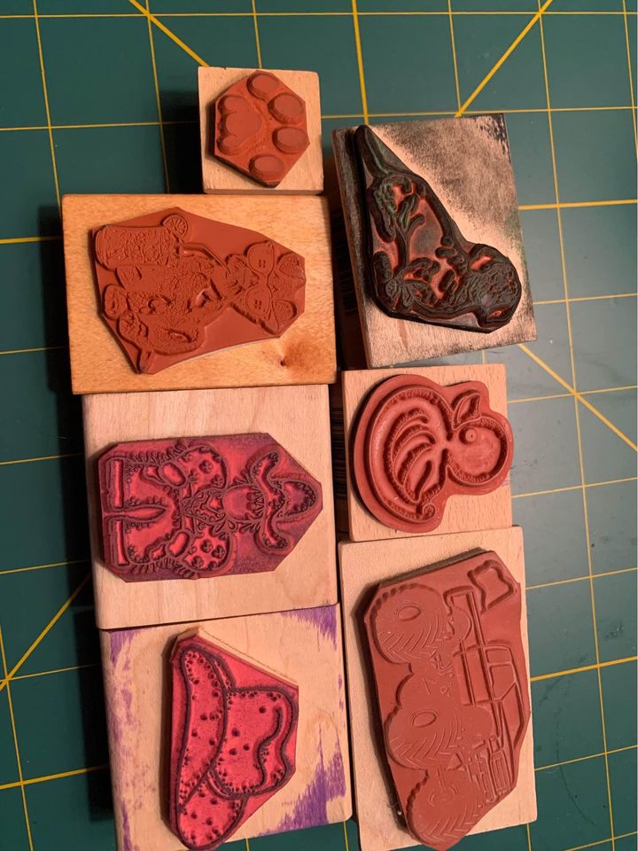 Boys Rubber Stamp Set #25