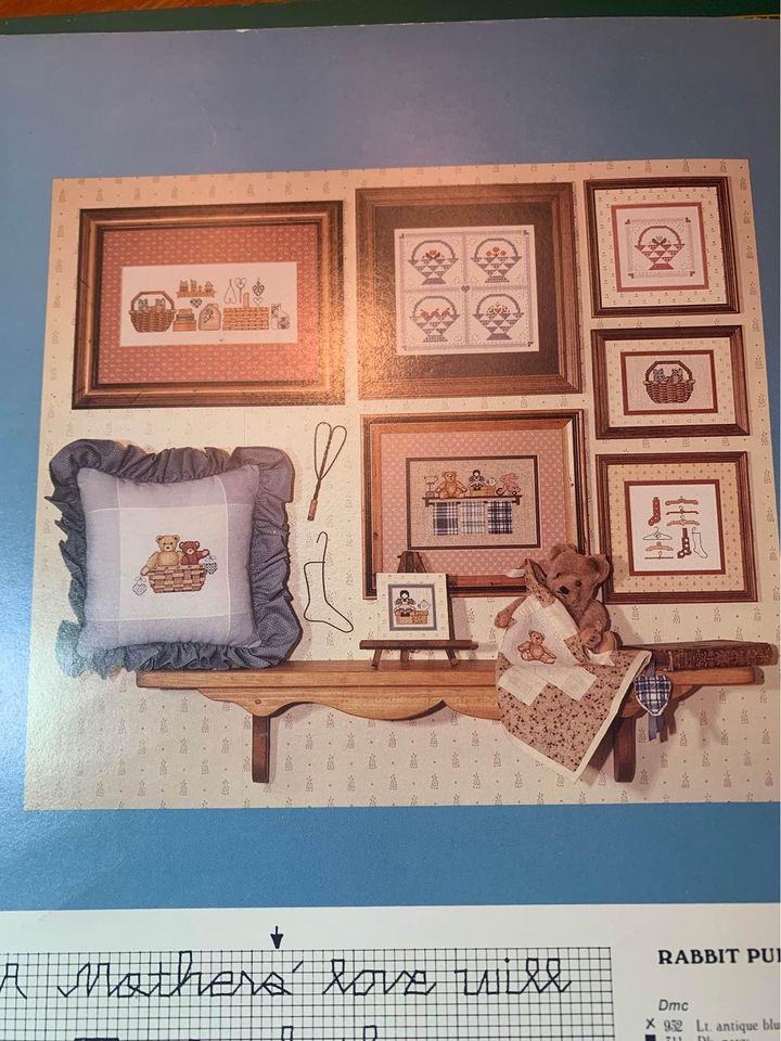 Homespun Hearts And Other Treasures Cross Stitch Book