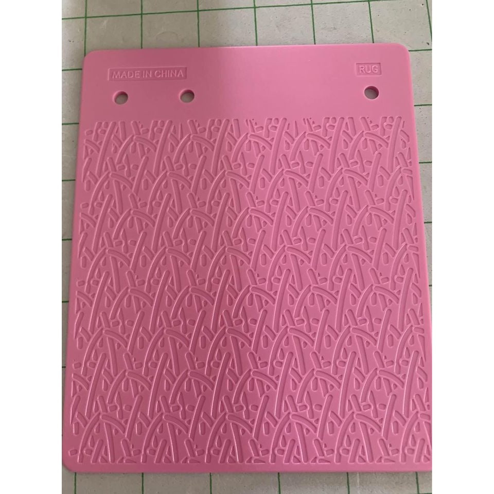 Scrapbooking Fiskars Rug & Carpet Embossing Plate