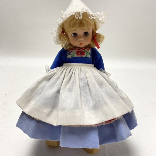 Vintage Madame Alexander Dutch Girl Doll 8” Netherlands International Series