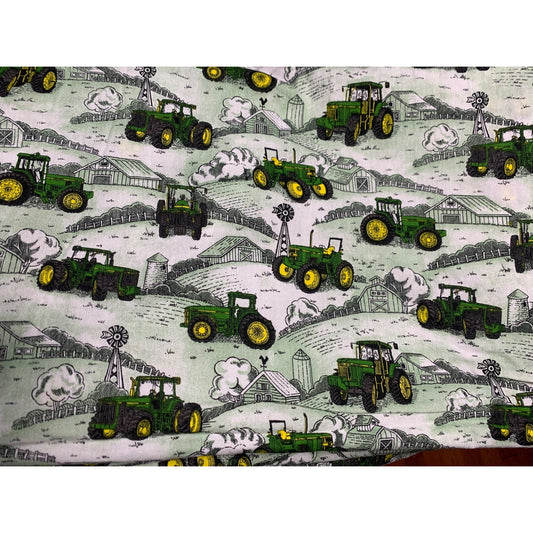 John Deere Scenic Cotton Fabric 1 yard By Daisy Kingdom for Quilters