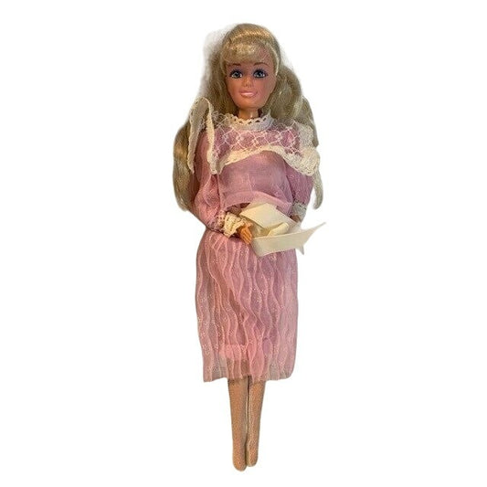 Vintage 80s M & C Barbie Clone Fashion Doll Blonde hair