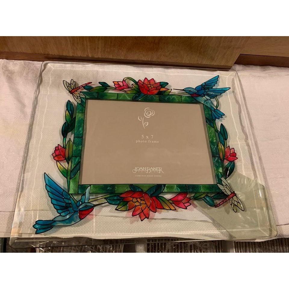 Joan Baker Hummingbirds Picture Frame with Box